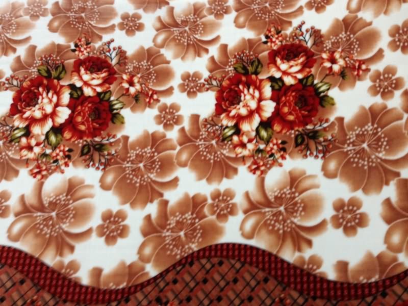 Coral fleece fabric with printed high quality